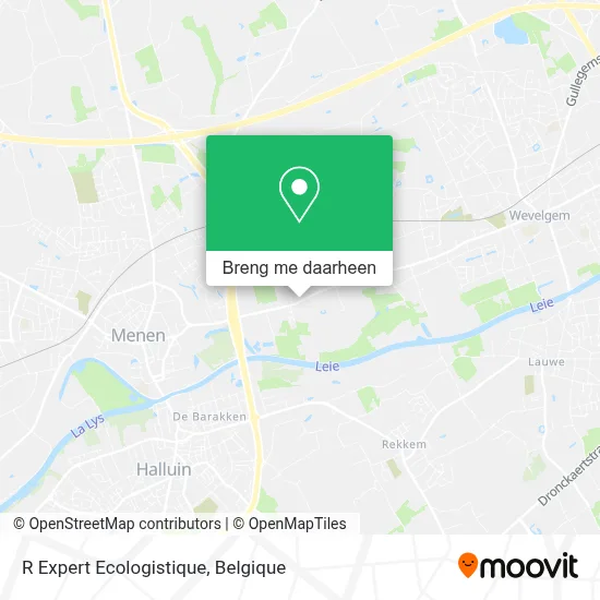 R Expert Ecologistique kaart
