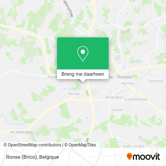 Ronse (Brico) kaart