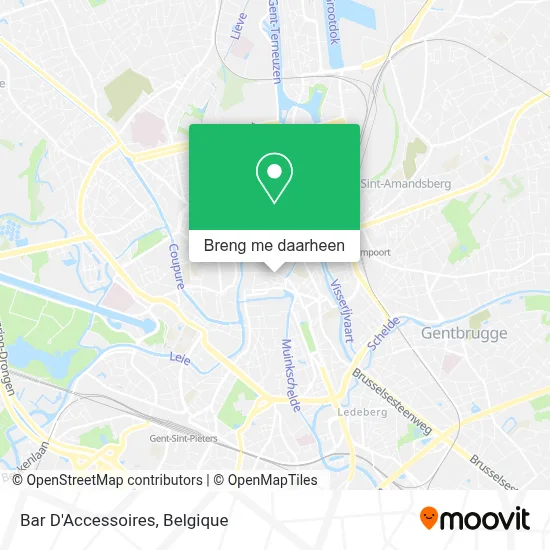 Bar D'Accessoires kaart