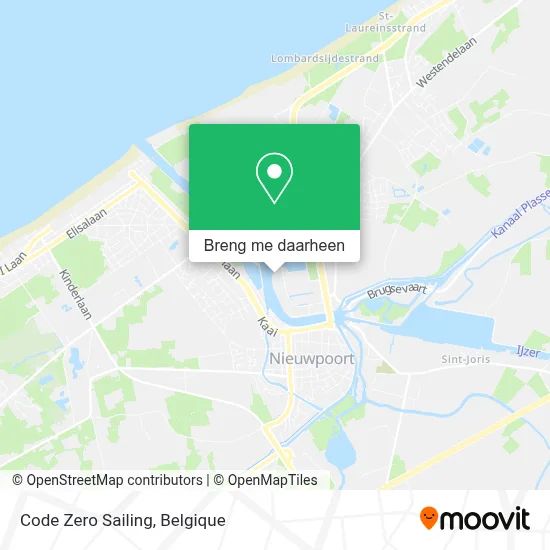 Code Zero Sailing kaart