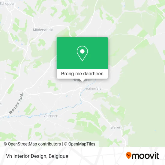Vh Interior Design kaart