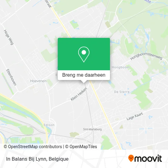 In Balans Bij Lynn kaart