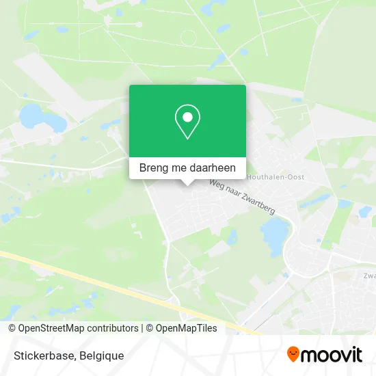 Stickerbase kaart
