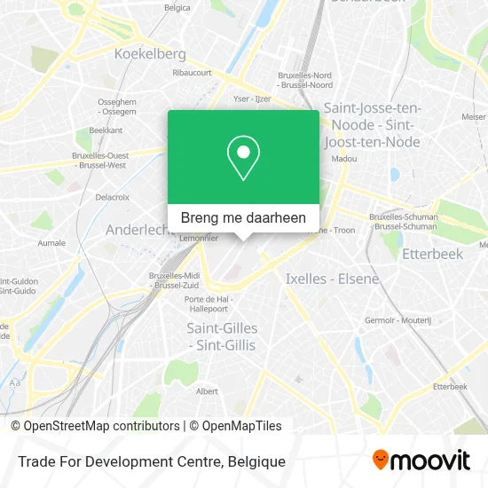 Trade For Development Centre kaart