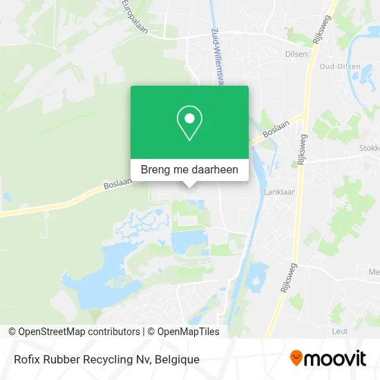 Rofix Rubber Recycling Nv kaart