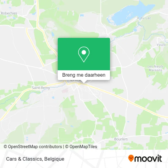 Cars & Classics kaart