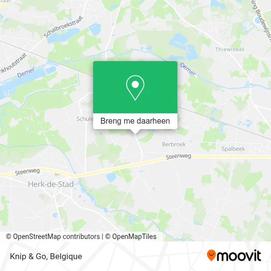 Knip & Go kaart