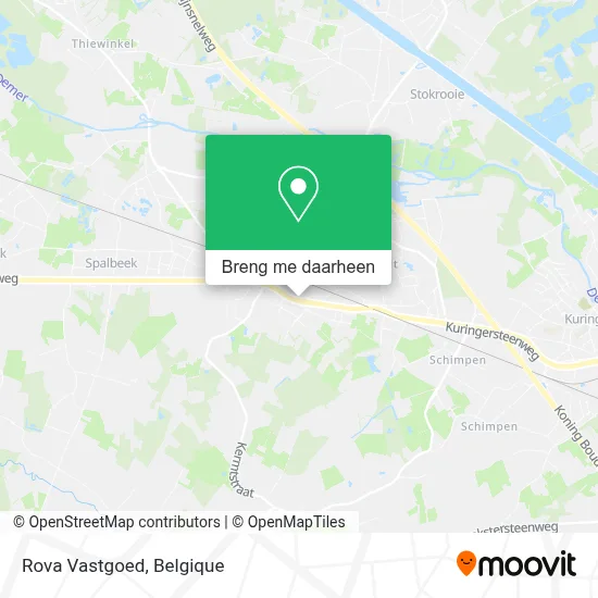 Rova Vastgoed kaart