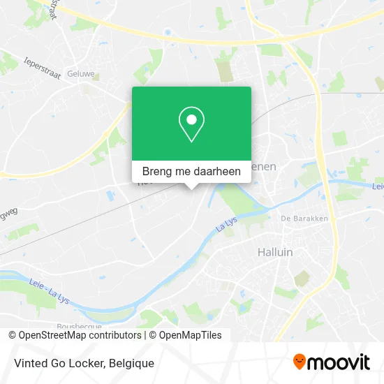Vinted Go Locker kaart