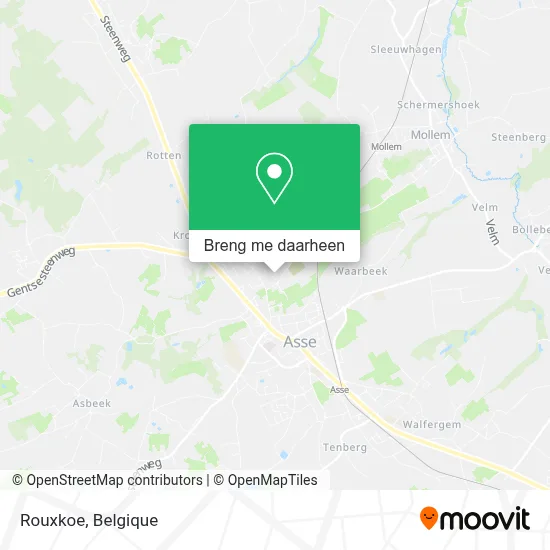Rouxkoe kaart