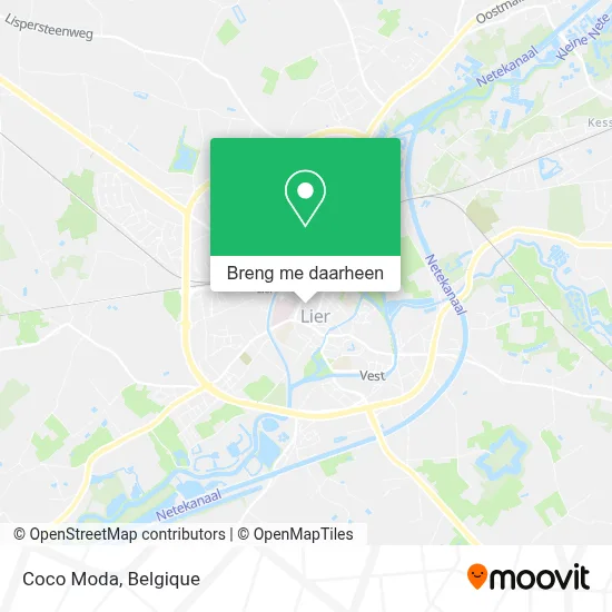 Coco Moda kaart