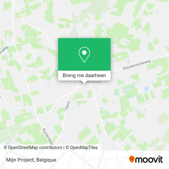 Mijn Project kaart