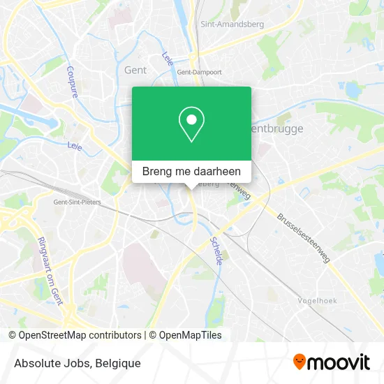 Absolute Jobs kaart