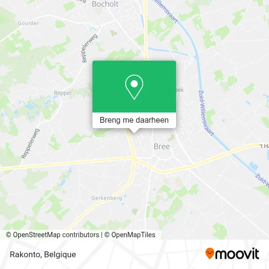 Rakonto kaart