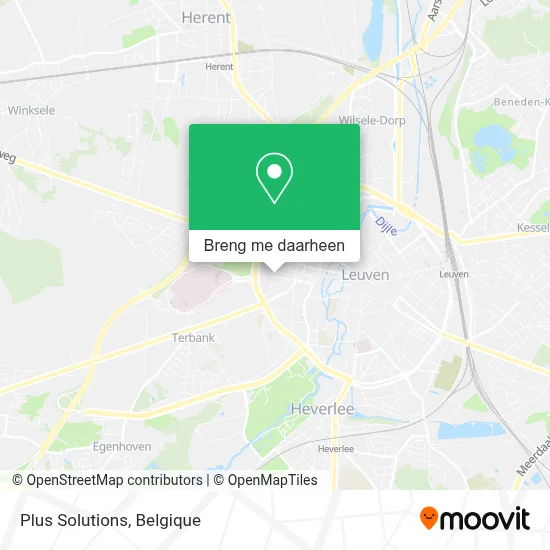 Plus Solutions kaart