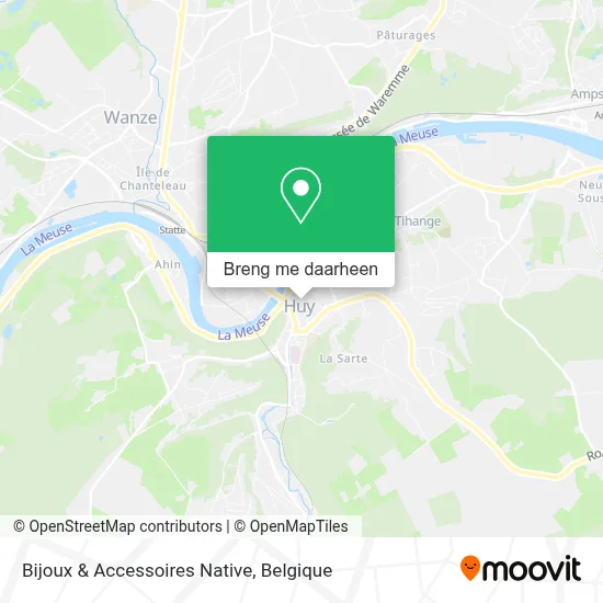 Bijoux & Accessoires Native kaart