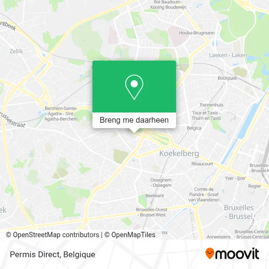 Permis Direct kaart