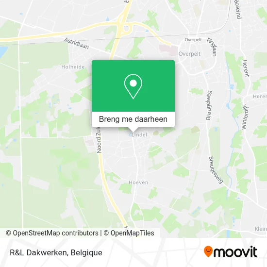 R&L Dakwerken kaart