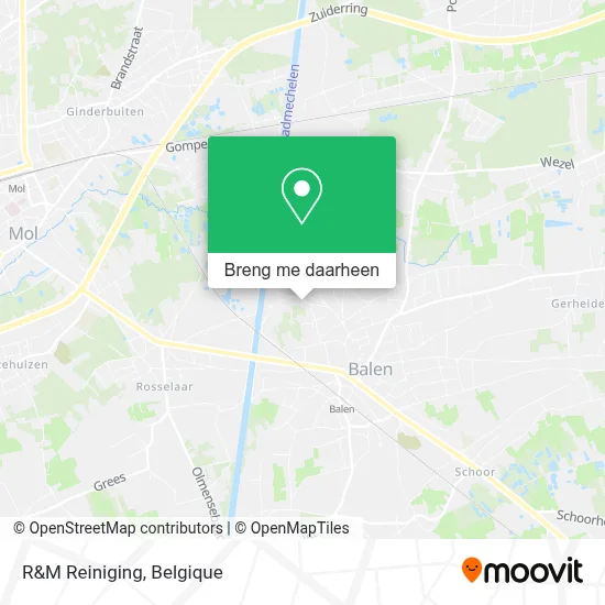 R&M Reiniging kaart