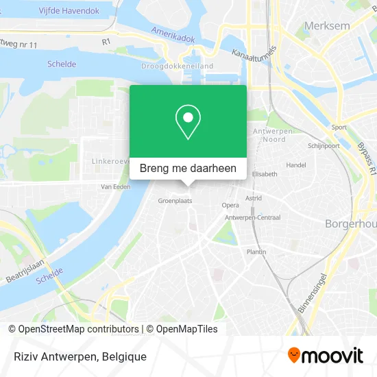 Riziv Antwerpen kaart