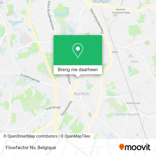 Flowfactor Nv kaart