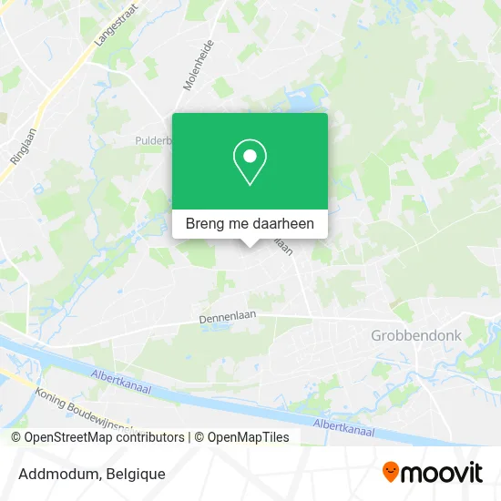 Addmodum kaart