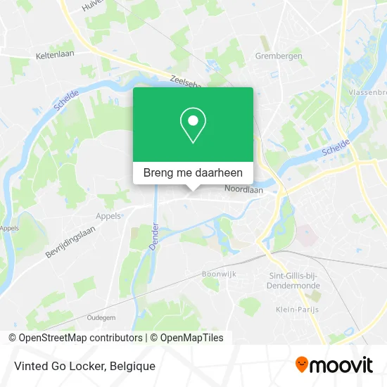 Vinted Go Locker kaart