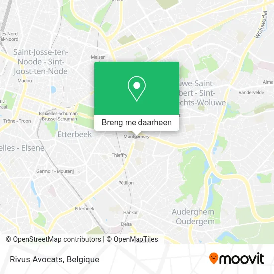 Rivus Avocats kaart