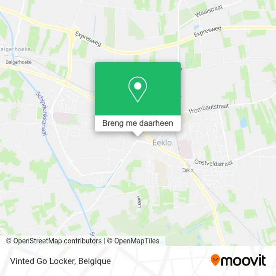 Vinted Go Locker kaart