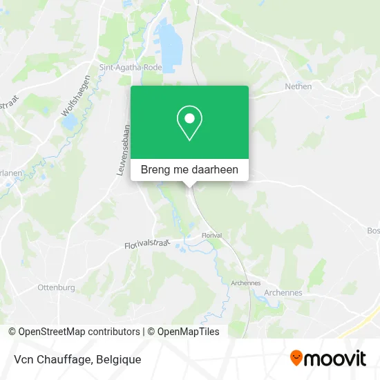 Vcn Chauffage kaart