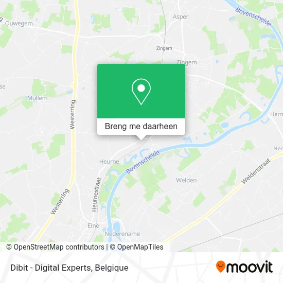 Dibit - Digital Experts kaart