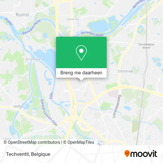 Techventil kaart