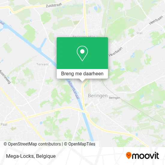 Mega-Locks kaart