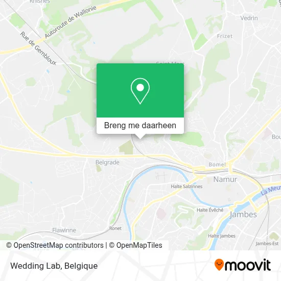 Wedding Lab kaart