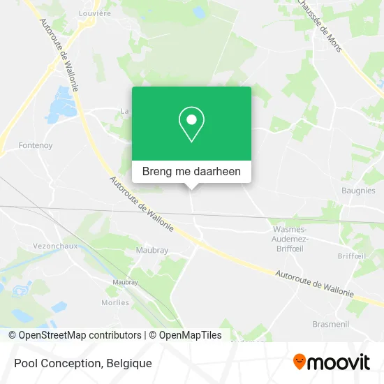 Pool Conception kaart