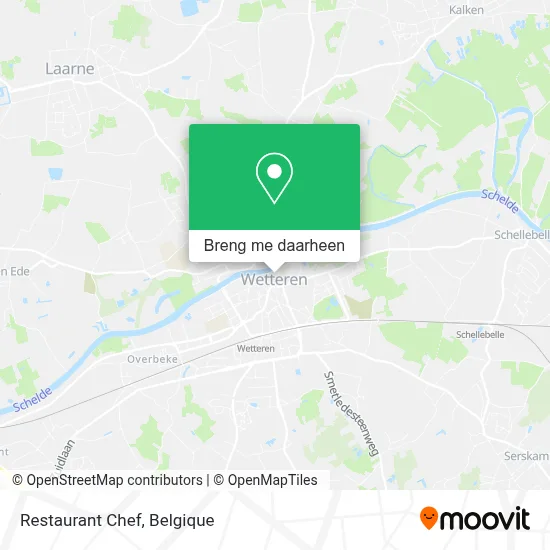 Restaurant Chef kaart