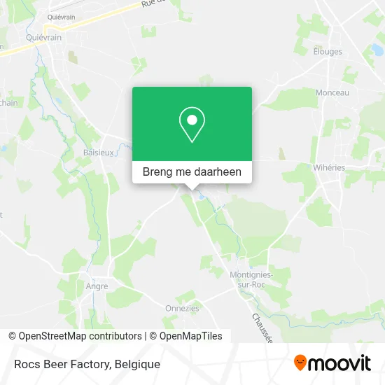 Rocs Beer Factory kaart