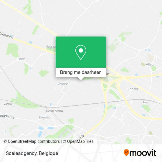 Scaleadgency kaart