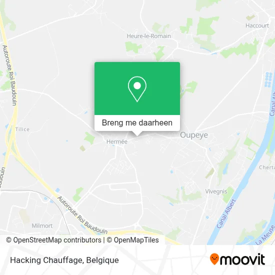 Hacking Chauffage kaart