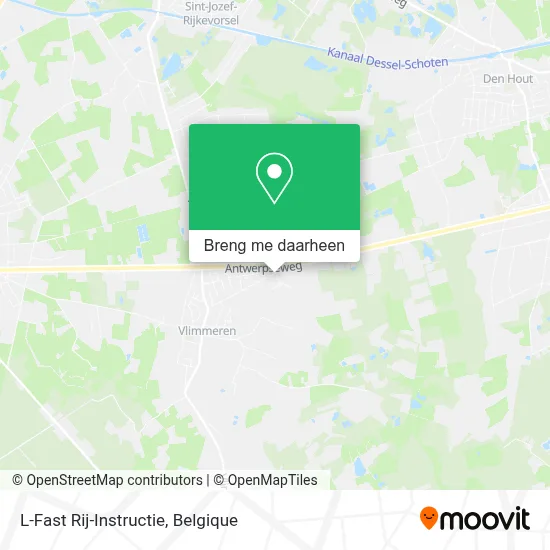 L-Fast Rij-Instructie kaart