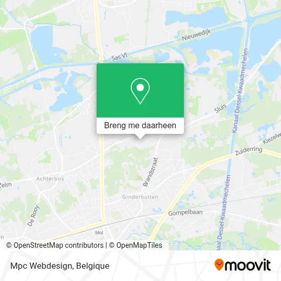 Mpc Webdesign kaart