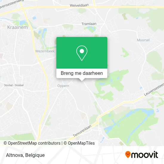 Altnova kaart