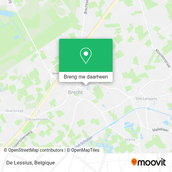 De Lessius kaart