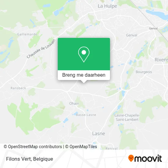 Filons Vert kaart