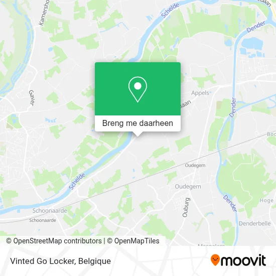 Vinted Go Locker kaart