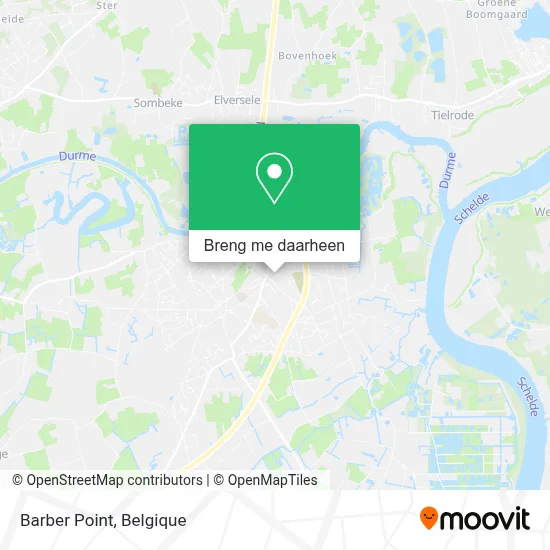Barber Point kaart