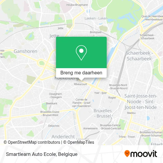 Smartlearn Auto Ecole kaart