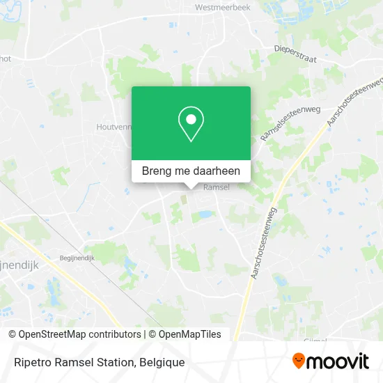 Ripetro Ramsel Station kaart