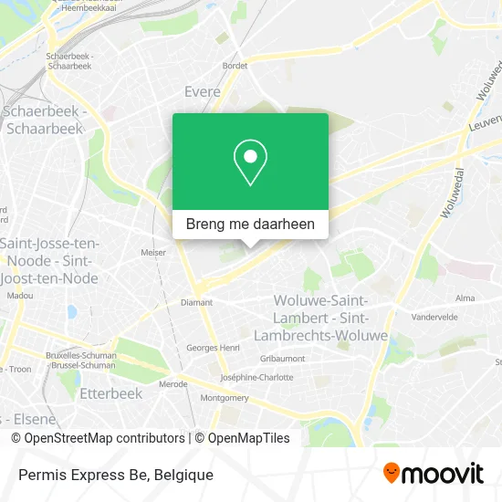Permis Express Be kaart