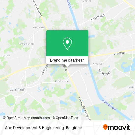 Ace Development & Engineering kaart